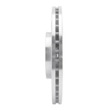 Dynamic Friction 2006-2012 Mercedes-Benz R350 Front Left Drilled & Slotted Silver Brake Rotor by Dynamic Friction Company 631-63130L