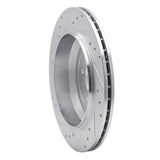Dynamic Friction 2006-2012 Mercedes-Benz GL550 Rear Right Drilled & Slotted Silver Brake Rotor by Dynamic Friction Company 631-63131R