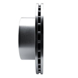 Dynamic Friction 2006-2025 American Coach Patriot Rear Left Drilled & Slotted Silver Brake Rotor by Dynamic Friction Company 631-63134L