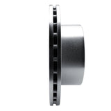 Dynamic Friction 2006-2025 American Coach Patriot Rear Right Drilled & Slotted Silver Brake Rotor by Dynamic Friction Company 631-63134R