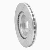 Dynamic Friction 2012-2019 Mercedes-Benz ML350 Front Right Drilled & Slotted Silver Brake Rotor by Dynamic Friction Company 631-63139R