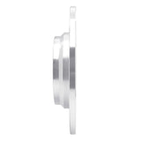 Dynamic Friction 2012-2018 Mercedes-Benz GLE300D Rear Left Drilled & Slotted Silver Brake Rotor by Dynamic Friction Company 631-63143L