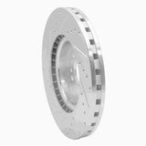 Dynamic Friction 2012-2018 Mercedes-Benz ML250 Front Right Drilled & Slotted Silver Brake Rotor by Dynamic Friction Company 631-63144R