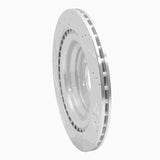 Dynamic Friction 2013-2019 Mercedes-Benz GLS350 Rear Right Drilled & Slotted Silver Brake Rotor by Dynamic Friction Company 631-63150R