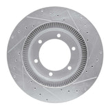 R1 Concepts 1992-2022 Damon Avanti Rear Left/Front Left Left/Fr & Rr Left Drilled & Slotted Silver Brake Rotor by R1 Concepts 631-63153L