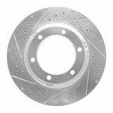 R1 Concepts 1992-2022 Damon Avanti Rear Left/Front Left Left/Fr & Rr Left Drilled & Slotted Silver Brake Rotor by R1 Concepts 631-63153L