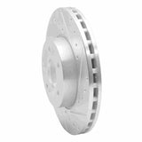 Dynamic Friction 2016-2023 Mercedes-Benz Metris Front Right Drilled & Slotted Silver Brake Rotor by Dynamic Friction Company 631-63158R