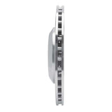 Dynamic Friction 2017-2023 Mercedes-Benz E450 Rear Right Drilled & Slotted Silver Brake Rotor by Dynamic Friction Company 631-63166R