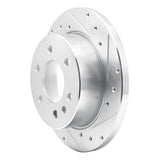 Dynamic Friction 2019-2025 Mercedes-Benz Sprinter 2500 Rear Right Drilled & Slotted Silver Brake Rotor by Dynamic Friction Company 631-63174R