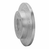 Dynamic Friction 2019-2025 Mercedes-Benz Sprinter 2500 Rear Left Drilled & Slotted Silver Brake Rotor by Dynamic Friction Company 631-63175L