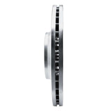 Dynamic Friction 2020-2025 Mercedes-Benz GLE350 Front Left Drilled & Slotted Silver Brake Rotor by Dynamic Friction Company 631-63192L
