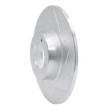 R1 Concepts 1962-1980 MG MGB Front Right Drilled & Slotted Silver Brake Rotor by R1 Concepts 631-64002R