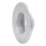 R1 Concepts 1981-1987 Saab 900 Front Right Drilled & Slotted Silver Brake Rotor by R1 Concepts 631-65001R