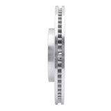 R1 Concepts 1988-1998 Saab 9000 Front Right Drilled & Slotted Silver Brake Rotor by R1 Concepts 631-65007R