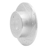 R1 Concepts 1997-2008 Chevrolet/Opel Astra (Mexico) Rear Right Drilled & Slotted Silver Brake Rotor by R1 Concepts 631-65010R