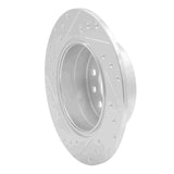 R1 Concepts 1997-2008 Chevrolet/Opel Astra (Mexico) Rear Right Drilled & Slotted Silver Brake Rotor by R1 Concepts 631-65010R