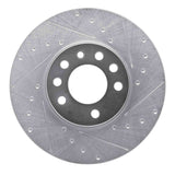 R1 Concepts 97-06 Saturn L100 Front Right Drilled & Slotted Silver Brake Rotor by R1 Concepts RNC-631-65011R