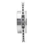 Dynamic Friction 2002-2010 Saab 9-5 Rear Right Drilled & Slotted Silver Brake Rotor by Dynamic Friction Company 631-65014R