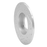 R1 Concepts 1974-1975 Nissan 710 Front Right Drilled & Slotted Silver Brake Rotor by R1 Concepts 631-67006R