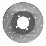 R1 Concepts 1977-1980 Nissan 810 Front Right Drilled & Slotted Silver Brake Rotor by R1 Concepts 631-67007R