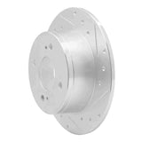 R1 Concepts 1979-1981 Nissan Maxima Rear Right Drilled & Slotted Silver Brake Rotor by R1 Concepts 631-67010R