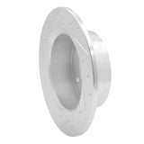 R1 Concepts 1979-1981 Nissan Maxima Rear Right Drilled & Slotted Silver Brake Rotor by R1 Concepts 631-67010R