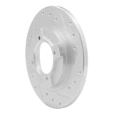 R1 Concepts 1982-1986 Nissan Tsuru (Mexico) Front Right Drilled & Slotted Silver Brake Rotor by R1 Concepts 631-67013R