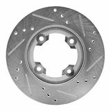 R1 Concepts 1982-1986 Nissan Stanza Front Left Drilled & Slotted Silver Brake Rotor by R1 Concepts 631-67014L