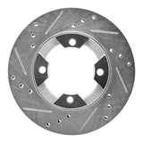 R1 Concepts 1982-1986 Nissan Stanza Front Left Drilled & Slotted Silver Brake Rotor by R1 Concepts 631-67014L