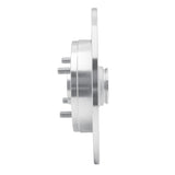 R1 Concepts 1984-1987 Nissan Maxima Rear Left Drilled & Slotted Silver Brake Rotor by R1 Concepts 631-67019L