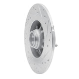 R1 Concepts 1984-1987 Nissan Maxima Rear Left Drilled & Slotted Silver Brake Rotor by R1 Concepts 631-67019L