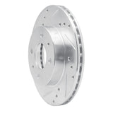 R1 Concepts 1986-2017 Nissan Pulsar NX Front Left Drilled & Slotted Silver Brake Rotor by R1 Concepts 631-67024L
