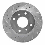 R1 Concepts 1989-2013 Infiniti G20 Front Left Drilled & Slotted Silver Brake Rotor by R1 Concepts 631-67028L