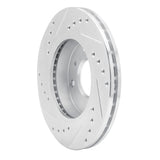 R1 Concepts 1989-2013 Infiniti G20 Front Right Drilled & Slotted Silver Brake Rotor by R1 Concepts 631-67028R