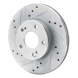 R1 Concepts 1989-1999 Infiniti I30 Front Left Drilled & Slotted Silver Brake Rotor by R1 Concepts 631-67030L