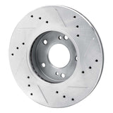 R1 Concepts 1989-1999 Infiniti I30 Front Left Drilled & Slotted Silver Brake Rotor by R1 Concepts 631-67030L