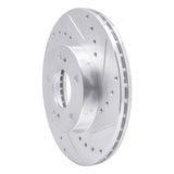 R1 Concepts 1989-1999 Infiniti I30 Front Right Drilled & Slotted Silver Brake Rotor by R1 Concepts 631-67030R