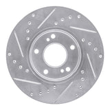 R1 Concepts 1989-1999 Infiniti I30 Front Right Drilled & Slotted Silver Brake Rotor by R1 Concepts 631-67030R