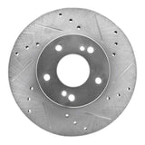 R1 Concepts 1989-1999 Infiniti I30 Front Right Drilled & Slotted Silver Brake Rotor by R1 Concepts 631-67030R