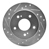 R1 Concepts 1982-1993 Nissan Maxima Rear Left Drilled & Slotted Silver Brake Rotor by R1 Concepts 631-67031L