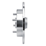 R1 Concepts 1988-1988 Nissan Maxima Rear Left Drilled & Slotted Silver Brake Rotor by R1 Concepts 631-67032L