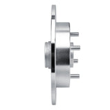 R1 Concepts 1988-1988 Nissan Maxima Rear Right Drilled & Slotted Silver Brake Rotor by R1 Concepts 631-67032R