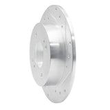 R1 Concepts 1990-2006 Infiniti G20 Rear Right Drilled & Slotted Silver Brake Rotor by R1 Concepts 631-67036R
