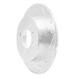R1 Concepts 1991-1994 Nissan NX Rear Right Drilled & Slotted Silver Brake Rotor by R1 Concepts 631-67038R