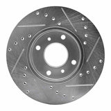 R1 Concepts 1993-2006 Infiniti G20 Front Left Drilled & Slotted Silver Brake Rotor by R1 Concepts 631-67040L