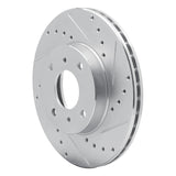 R1 Concepts 1993-2006 Infiniti G20 Front Right Drilled & Slotted Silver Brake Rotor by R1 Concepts 631-67040R