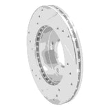 R1 Concepts 1994-1996 Nissan 240SX Front Right Drilled & Slotted Silver Brake Rotor by R1 Concepts 631-67042R