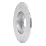 R1 Concepts 1994-2004 Infiniti I30 Rear Right Drilled & Slotted Silver Brake Rotor by R1 Concepts 631-67043R