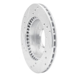 R1 Concepts 1995-2000 Nissan Sentra Front Right Drilled & Slotted Silver Brake Rotor by R1 Concepts 631-67044R