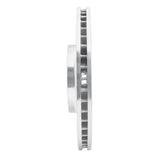 Dynamic Friction 2003-2005 Nissan Murano Front Right Drilled & Slotted Silver Brake Rotor by Dynamic Friction Company 631-67051R